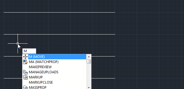 how Move object in autocad