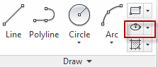 how draw ellipse in autocad